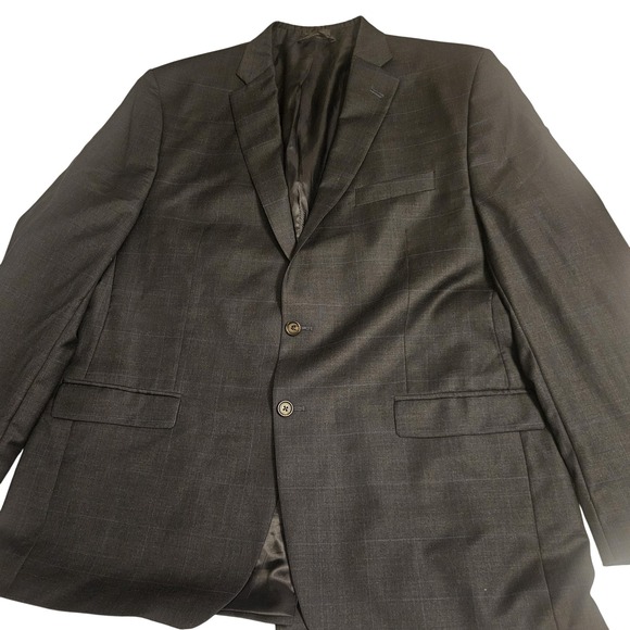 Lauren Ralph Lauren Blazer Mens 50L Gray Wool Sport Coat Suit Jacket Canada‎